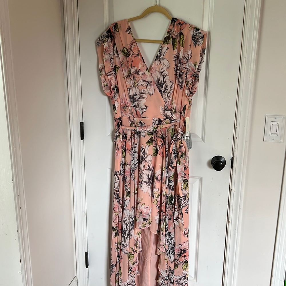 Eliza J size 16 high low floral dress